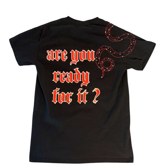 Taylor Swift Unique Reputation Sparkle Snake Tshirt. EUC.‎ Women's Small. - Picture 3 of 8